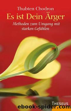 Es ist Dein Ärger - Methoden zum Umgang mit starken Gefühlen by Thubten Chodron