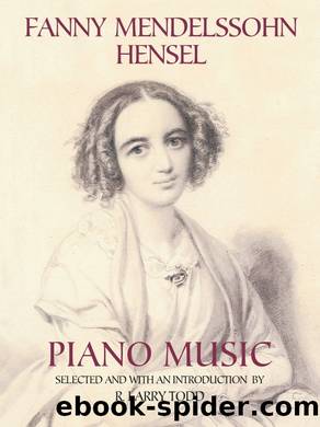 Fanny Mendelssohn Hensel Piano Music by Fanny Mendelssohn Hensel