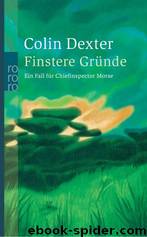 Finstere Gründe by Dexter Colin