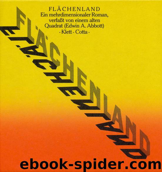 Flächenland by Edwin A. Abbott