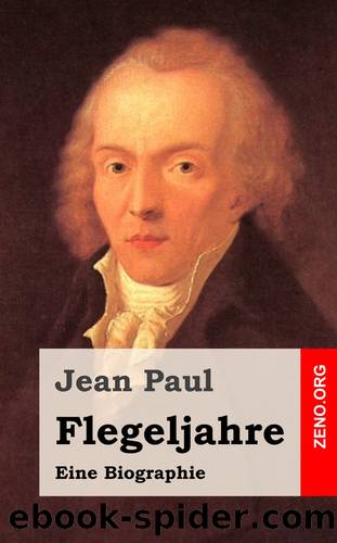 Flegeljahre by Jean Paul