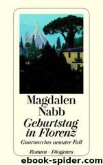 Geburtstag in Florenz by Magdalen Nabb