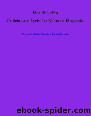 Gedichte aus Lyrischer Kehraus: Fliegendes by Ludwig Eichrodt