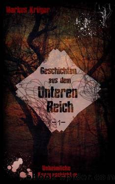 Geschichten aus dem Unteren Reich Band 1: Unheimliche Kurzgeschichten (German Edition) by Markus Krüger