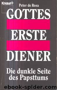 Gottes erste Diener by de Rosa Peter