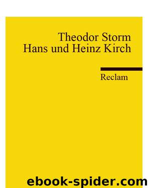 Hans und Heinz Kirch by Theodor Storm