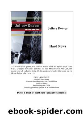 Hard News by Jeffrey Deaver