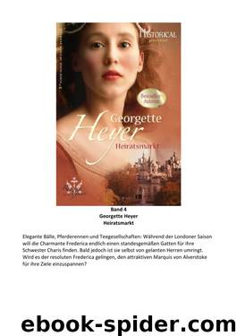 Heiratsmarkt by Georgette Heyer