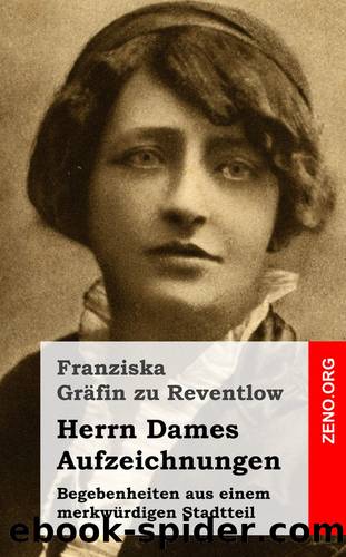 Herrn Dames Aufzeichnungen by Franziska Gräfin zu Reventlow