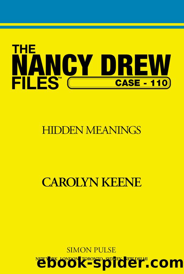 Hidden Meanings by Carolyn Keene