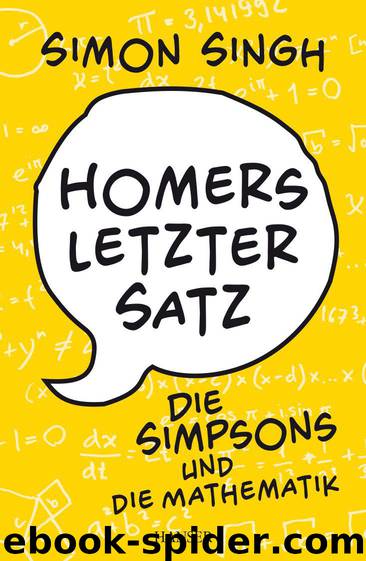 Homers letzter Satz: Die Simpsons und die Mathematik (German Edition) by Singh Simon