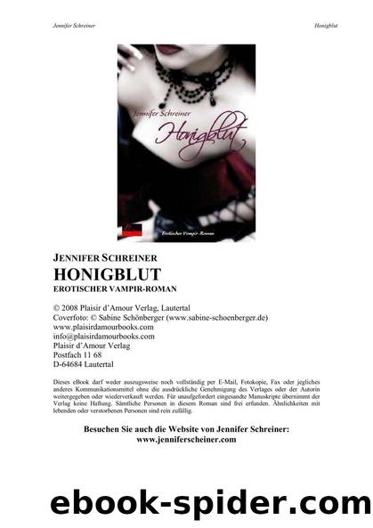 Honigblut by Jennifer Shreiner