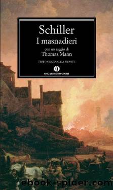 I masnadieri by Friedrich Schiller