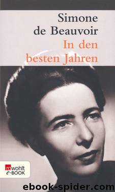 In den besten Jahren by Simone de Beauvoir