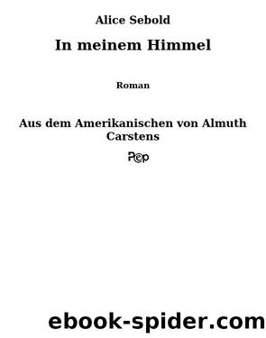 In meinem Himmel by Alice Sebold