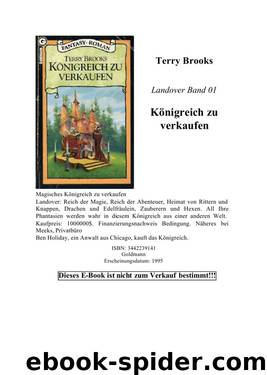 Königreich Zu Verkaufen. by Brooks Terry