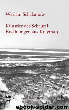 Künstler der Schaufel: Erzählungen aus Kolyma 3 (German Edition) by Schalamow Warlam