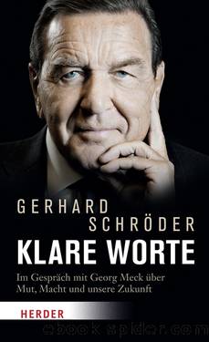 Klare Worte by Schröder Gerhard