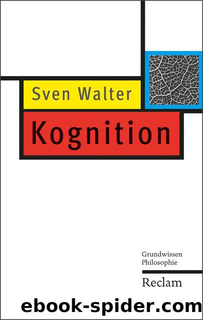 Kognition - Grundwissen Philosophie by Reclam