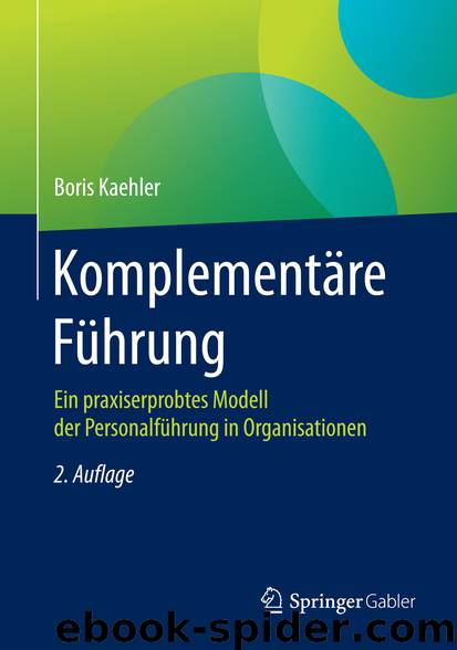 Komplementäre Führung by Boris Kaehler