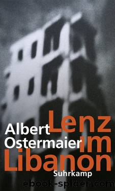 Lenz im Libanon by Ostermaier Albert