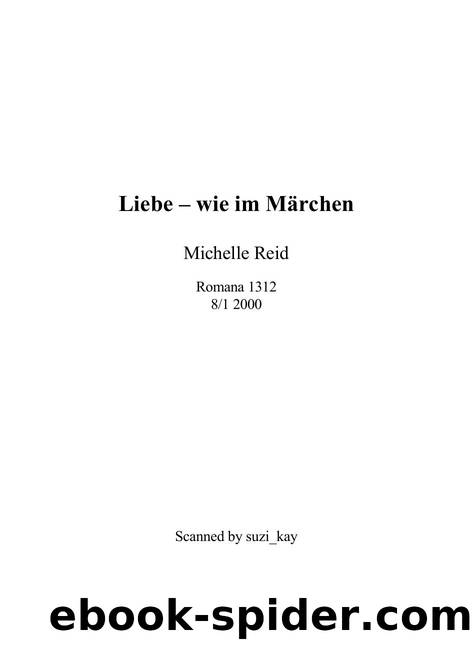 Liebe â wie im Maerchen by Michelle Reid