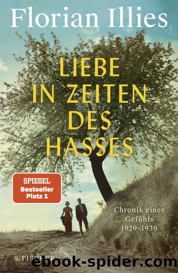 Liebe in Zeiten des Hasses by Florian Illies