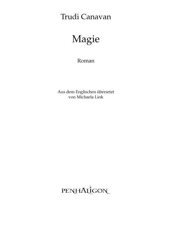 Magie by Trudi Canavan Michaela Link