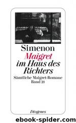 Maigret - 21 - Maigret im Haus des Richters by Simenon Georges