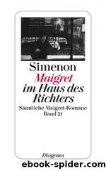 Maigret - 21 - im Haus Des Richters by Georges Simenon