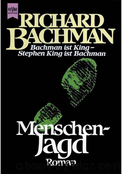 Menschenjagd by Stephen King - Richard Bachman