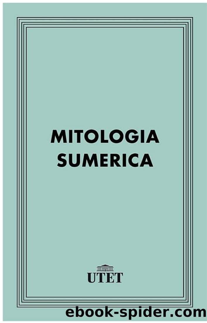 Mitologia sumerica by AA. VV