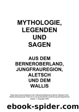 Mythologie, Legenden und Sagen by Unknown