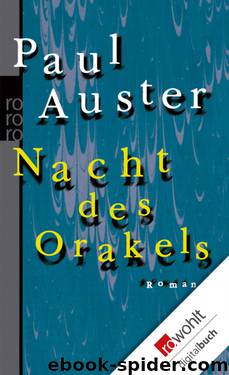 Nacht des Orakels by Auster Paul