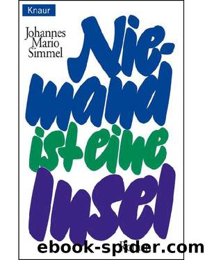 Niemand ist eine Insel (German Edition) by Simmel Johannes Mario