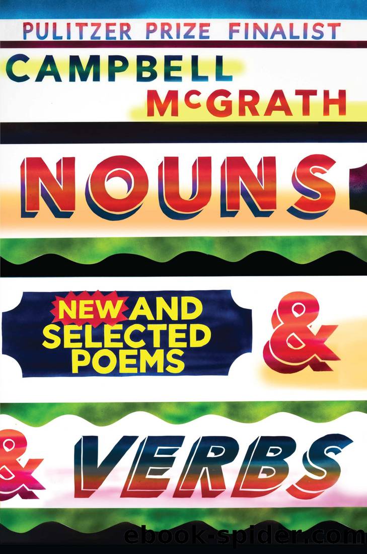 Nouns & Verbs by Campbell McGrath