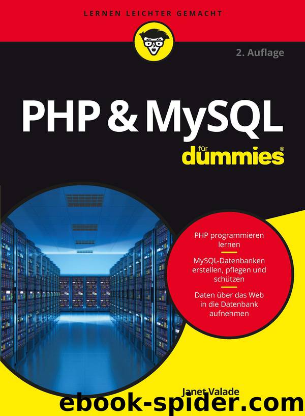 PHP and MySQL für Dummies by Janet Valade