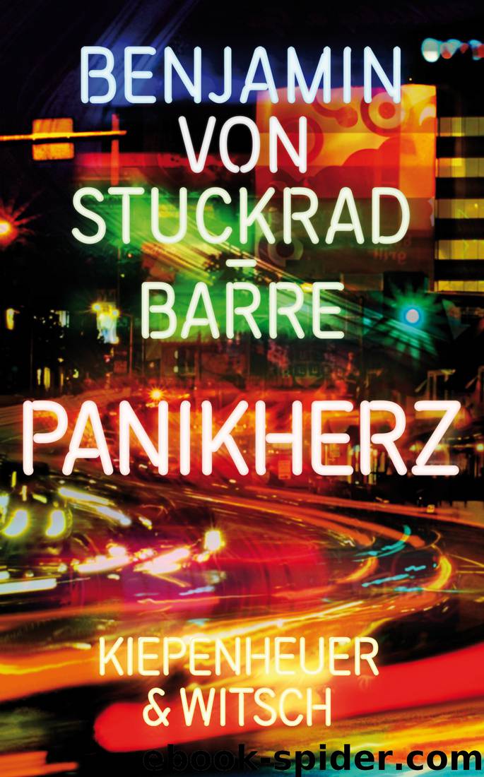 Panikherz by Benjamin von Stuckrad-Barre