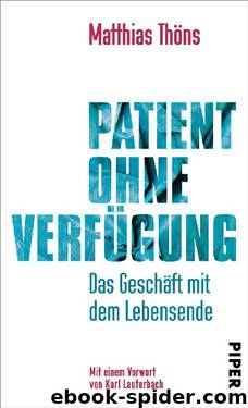 Patient ohne Verfügung by Thöns Matthias