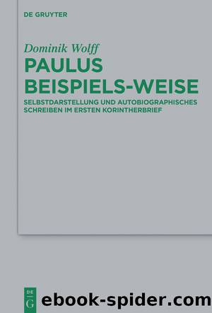 Paulus beispiels-weise by Dominik Wolff