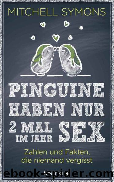 Pinguine haben nur 2 Mal im Jahr Sex: Zahlen und Fakten, die niemand vergisst (German Edition) by Mitchell Symons