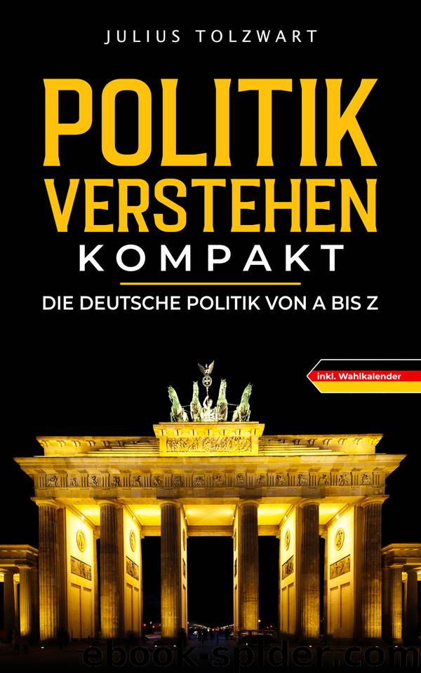 Politik verstehen kompakt: die deutsche Politik von A bis Z (German Edition) by Tolzwart Julius