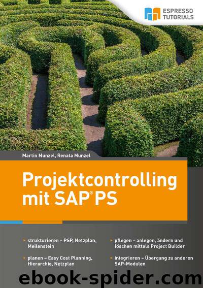 Projektcontrolling mit SAP® PS by Martin Munzel Renata Munzel