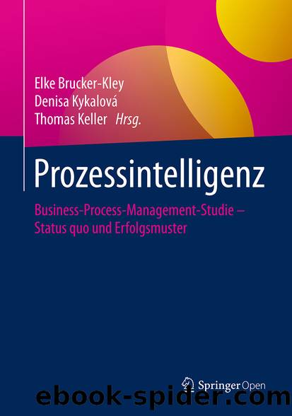 Prozessintelligenz by Elke Brucker-Kley Denisa Kykalová & Thomas Keller