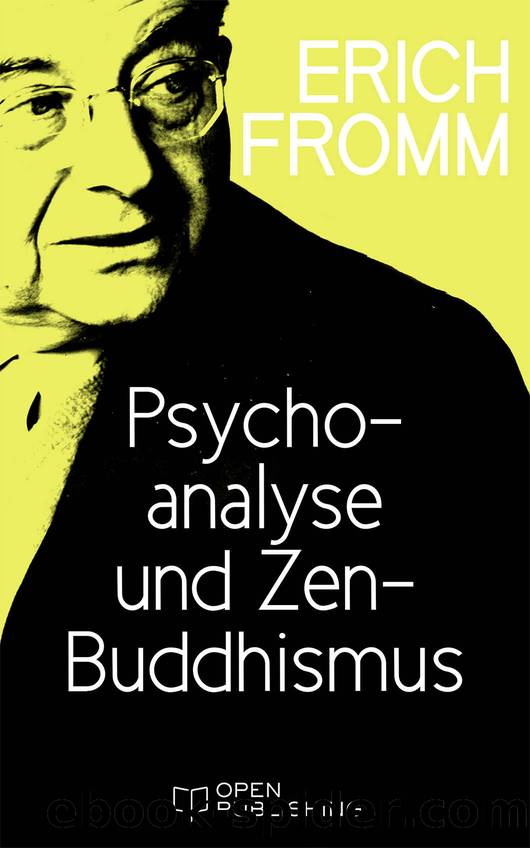 Psychoanalyse und Zen-Buddhismus by Erich Fromm