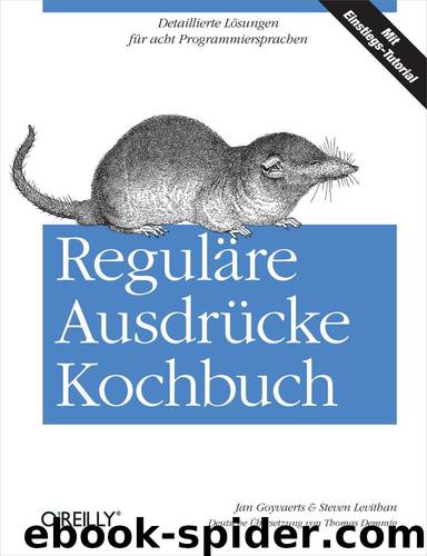 Reguläre Ausdrücke Kochbuch by Jan Goyvaerts Steven Levithan