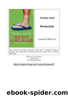 Resturlaub: Das Zweitbuch by Tommy Jaud