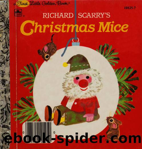 Richard Scarry's Christmas Mice (Little Golden Book) by Richard Scarry