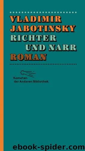 Richter und Narr by Jabotinsky Vladimir