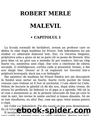 Robert Merle by Malevil